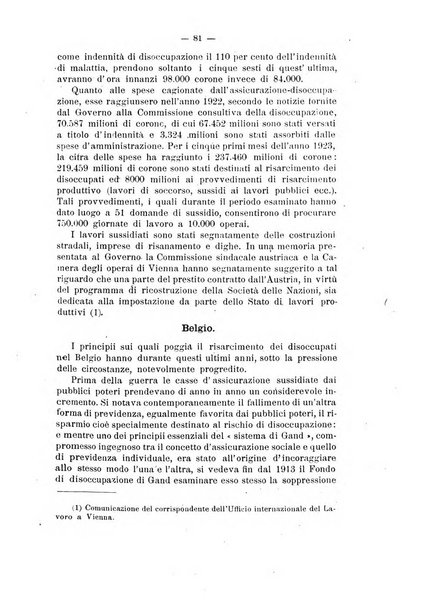 Informazioni sociali pubblicazione mensile curata dall'Ufficio corrispondente di Roma dell'Ufficio internazionale del lavoro, Ginevra