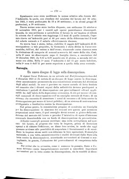 Informazioni sociali pubblicazione mensile curata dall'Ufficio corrispondente di Roma dell'Ufficio internazionale del lavoro, Ginevra