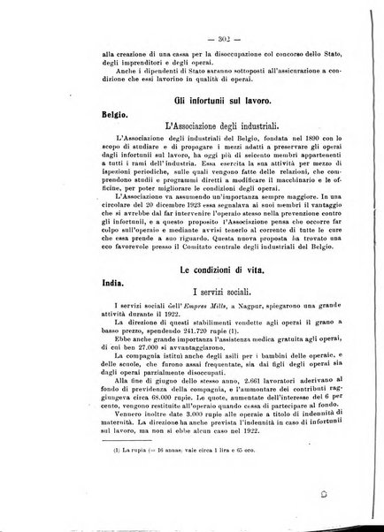 Informazioni sociali pubblicazione mensile curata dall'Ufficio corrispondente di Roma dell'Ufficio internazionale del lavoro, Ginevra