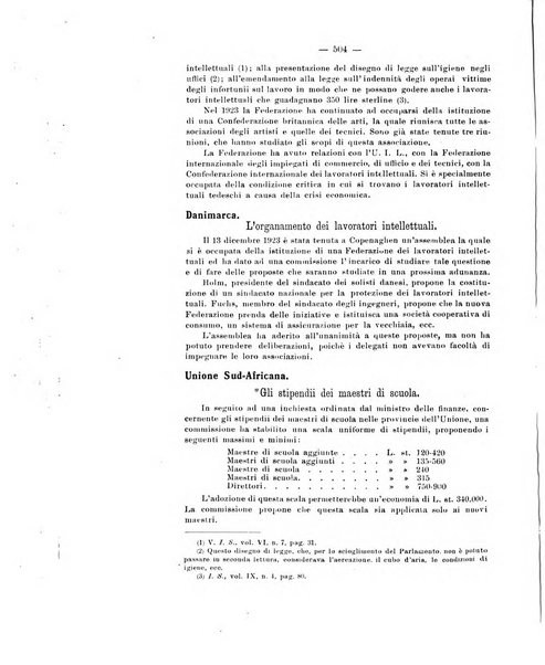 Informazioni sociali pubblicazione mensile curata dall'Ufficio corrispondente di Roma dell'Ufficio internazionale del lavoro, Ginevra