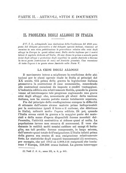 Informazioni sociali pubblicazione mensile curata dall'Ufficio corrispondente di Roma dell'Ufficio internazionale del lavoro, Ginevra