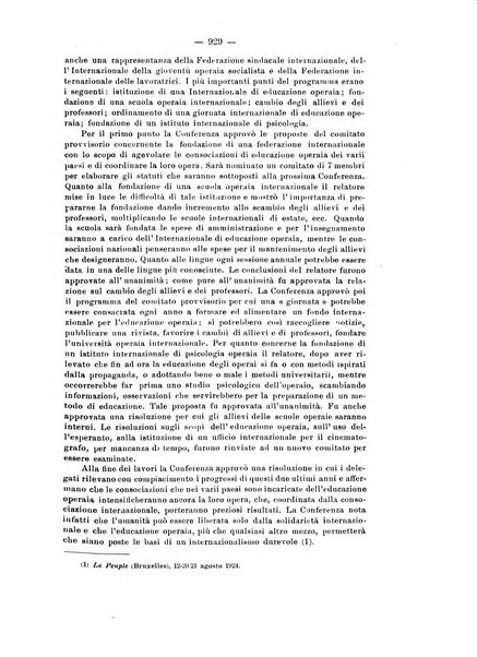 Informazioni sociali pubblicazione mensile curata dall'Ufficio corrispondente di Roma dell'Ufficio internazionale del lavoro, Ginevra