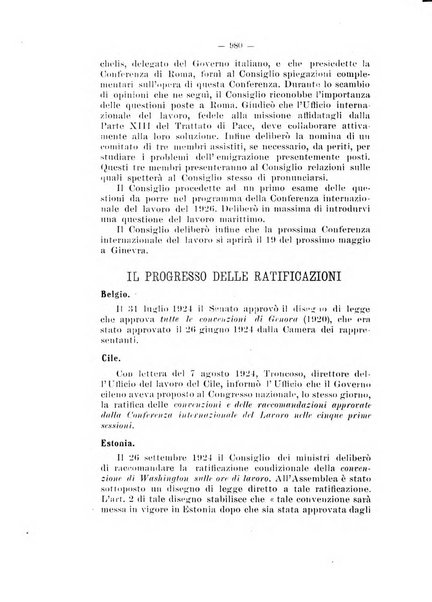 Informazioni sociali pubblicazione mensile curata dall'Ufficio corrispondente di Roma dell'Ufficio internazionale del lavoro, Ginevra