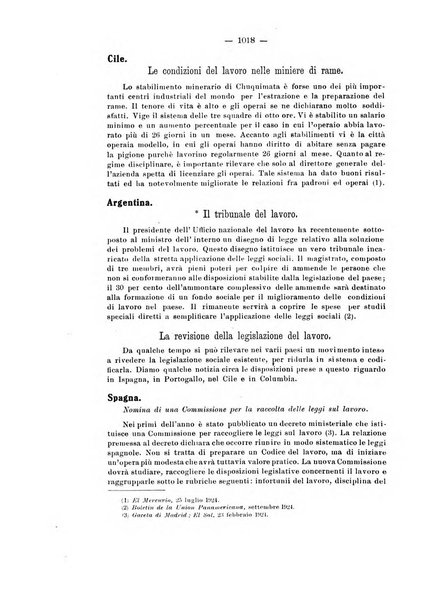 Informazioni sociali pubblicazione mensile curata dall'Ufficio corrispondente di Roma dell'Ufficio internazionale del lavoro, Ginevra