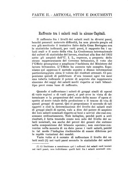 Informazioni sociali pubblicazione mensile curata dall'Ufficio corrispondente di Roma dell'Ufficio internazionale del lavoro, Ginevra