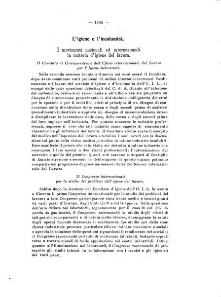 Informazioni sociali pubblicazione mensile curata dall'Ufficio corrispondente di Roma dell'Ufficio internazionale del lavoro, Ginevra