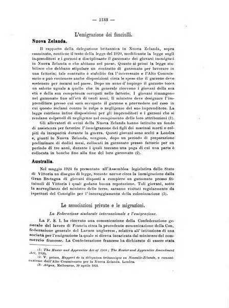 Informazioni sociali pubblicazione mensile curata dall'Ufficio corrispondente di Roma dell'Ufficio internazionale del lavoro, Ginevra