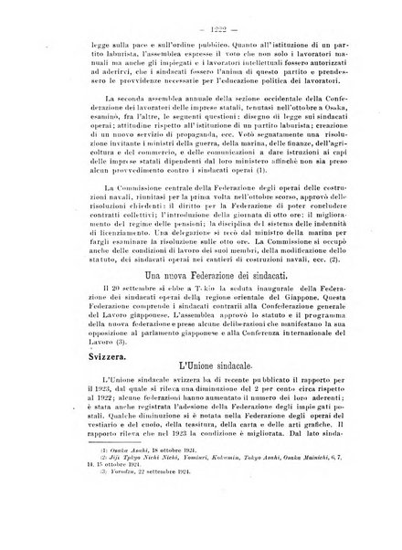 Informazioni sociali pubblicazione mensile curata dall'Ufficio corrispondente di Roma dell'Ufficio internazionale del lavoro, Ginevra