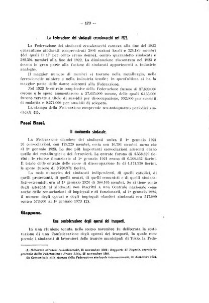 Informazioni sociali pubblicazione mensile curata dall'Ufficio corrispondente di Roma dell'Ufficio internazionale del lavoro, Ginevra