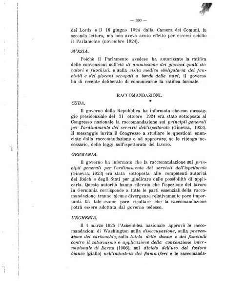 Informazioni sociali pubblicazione mensile curata dall'Ufficio corrispondente di Roma dell'Ufficio internazionale del lavoro, Ginevra