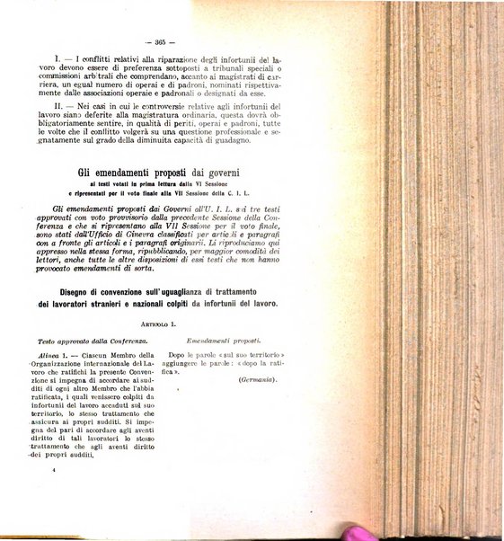 Informazioni sociali pubblicazione mensile curata dall'Ufficio corrispondente di Roma dell'Ufficio internazionale del lavoro, Ginevra