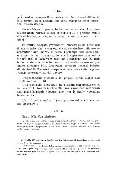 Informazioni sociali pubblicazione mensile curata dall'Ufficio corrispondente di Roma dell'Ufficio internazionale del lavoro, Ginevra