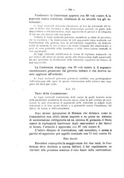 Informazioni sociali pubblicazione mensile curata dall'Ufficio corrispondente di Roma dell'Ufficio internazionale del lavoro, Ginevra