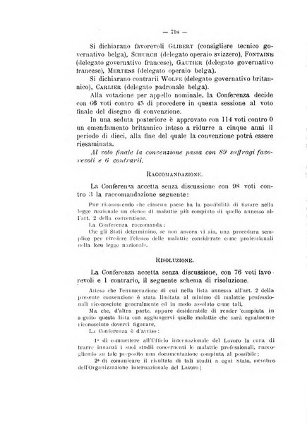 Informazioni sociali pubblicazione mensile curata dall'Ufficio corrispondente di Roma dell'Ufficio internazionale del lavoro, Ginevra