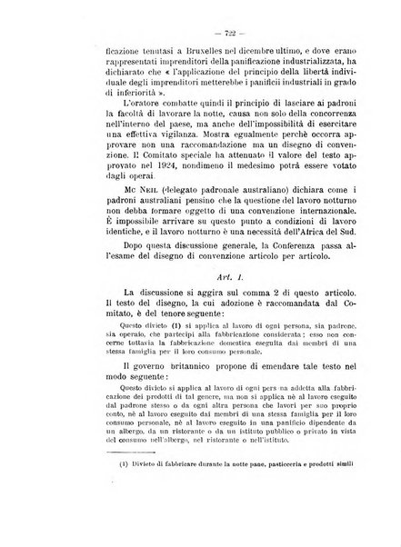 Informazioni sociali pubblicazione mensile curata dall'Ufficio corrispondente di Roma dell'Ufficio internazionale del lavoro, Ginevra