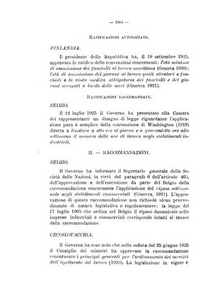 Informazioni sociali pubblicazione mensile curata dall'Ufficio corrispondente di Roma dell'Ufficio internazionale del lavoro, Ginevra