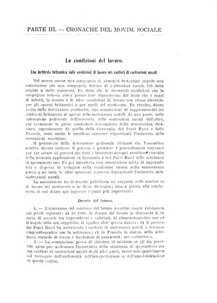 Informazioni sociali pubblicazione mensile curata dall'Ufficio corrispondente di Roma dell'Ufficio internazionale del lavoro, Ginevra