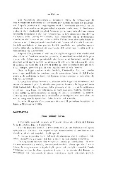 Informazioni sociali pubblicazione mensile curata dall'Ufficio corrispondente di Roma dell'Ufficio internazionale del lavoro, Ginevra