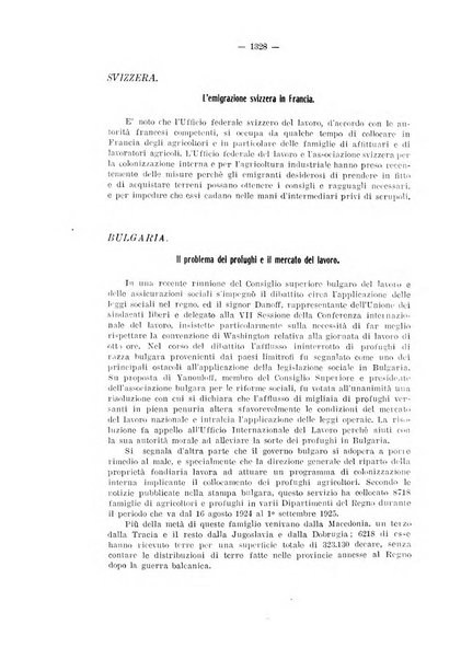 Informazioni sociali pubblicazione mensile curata dall'Ufficio corrispondente di Roma dell'Ufficio internazionale del lavoro, Ginevra