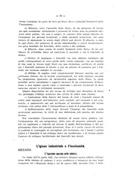 Informazioni sociali pubblicazione mensile curata dall'Ufficio corrispondente di Roma dell'Ufficio internazionale del lavoro, Ginevra