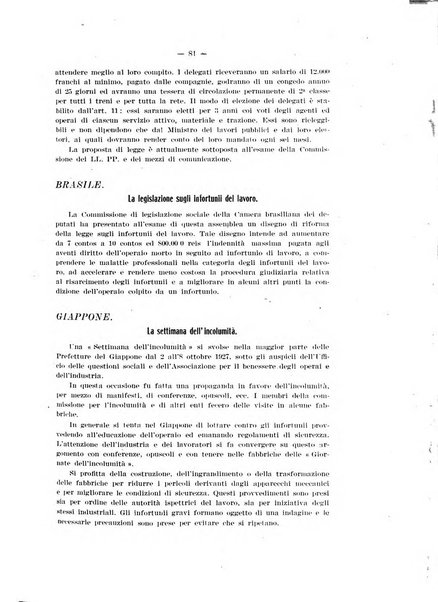 Informazioni sociali pubblicazione mensile curata dall'Ufficio corrispondente di Roma dell'Ufficio internazionale del lavoro, Ginevra