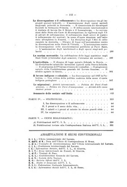 Informazioni sociali pubblicazione mensile curata dall'Ufficio corrispondente di Roma dell'Ufficio internazionale del lavoro, Ginevra