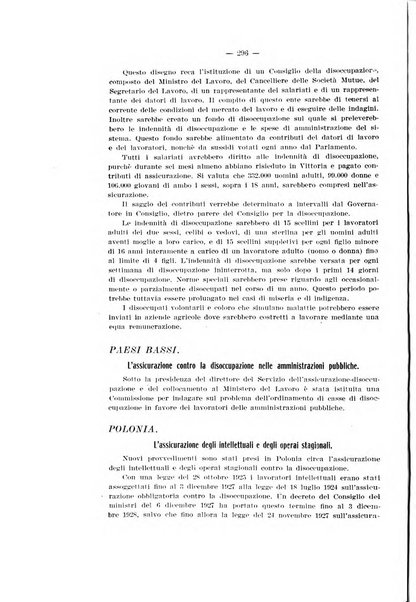 Informazioni sociali pubblicazione mensile curata dall'Ufficio corrispondente di Roma dell'Ufficio internazionale del lavoro, Ginevra