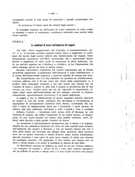 Informazioni sociali pubblicazione mensile curata dall'Ufficio corrispondente di Roma dell'Ufficio internazionale del lavoro, Ginevra