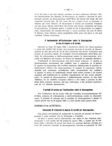 Informazioni sociali pubblicazione mensile curata dall'Ufficio corrispondente di Roma dell'Ufficio internazionale del lavoro, Ginevra