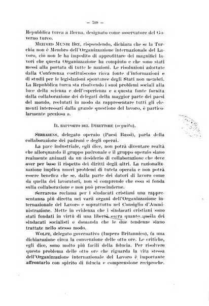 Informazioni sociali pubblicazione mensile curata dall'Ufficio corrispondente di Roma dell'Ufficio internazionale del lavoro, Ginevra