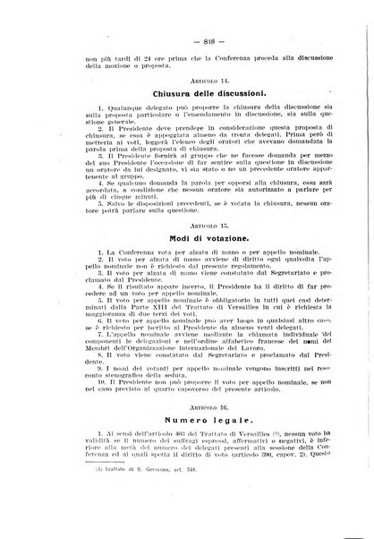 Informazioni sociali pubblicazione mensile curata dall'Ufficio corrispondente di Roma dell'Ufficio internazionale del lavoro, Ginevra