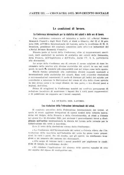 Informazioni sociali pubblicazione mensile curata dall'Ufficio corrispondente di Roma dell'Ufficio internazionale del lavoro, Ginevra