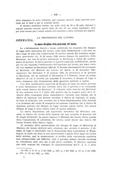 Informazioni sociali pubblicazione mensile curata dall'Ufficio corrispondente di Roma dell'Ufficio internazionale del lavoro, Ginevra