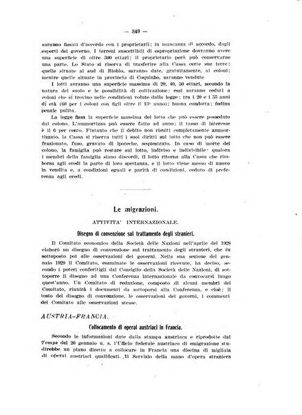 Informazioni sociali pubblicazione mensile curata dall'Ufficio corrispondente di Roma dell'Ufficio internazionale del lavoro, Ginevra