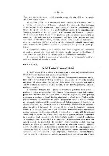 Informazioni sociali pubblicazione mensile curata dall'Ufficio corrispondente di Roma dell'Ufficio internazionale del lavoro, Ginevra