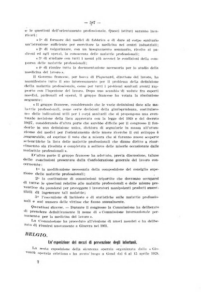 Informazioni sociali pubblicazione mensile curata dall'Ufficio corrispondente di Roma dell'Ufficio internazionale del lavoro, Ginevra