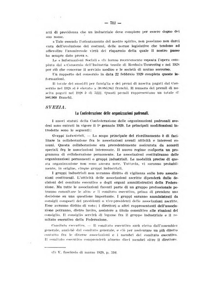 Informazioni sociali pubblicazione mensile curata dall'Ufficio corrispondente di Roma dell'Ufficio internazionale del lavoro, Ginevra