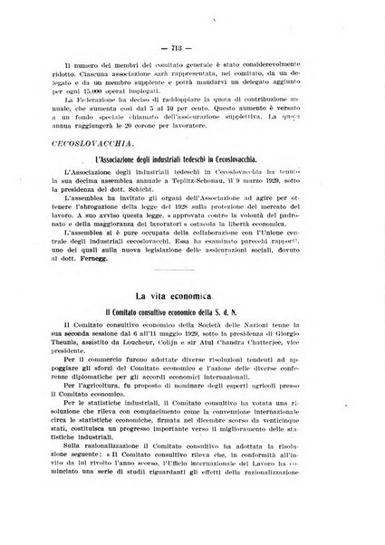 Informazioni sociali pubblicazione mensile curata dall'Ufficio corrispondente di Roma dell'Ufficio internazionale del lavoro, Ginevra