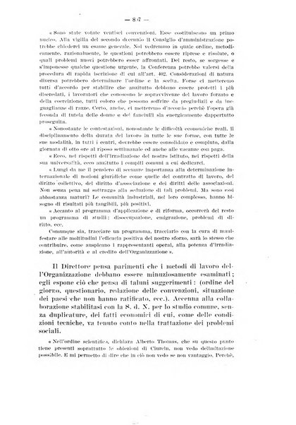 Informazioni sociali pubblicazione mensile curata dall'Ufficio corrispondente di Roma dell'Ufficio internazionale del lavoro, Ginevra