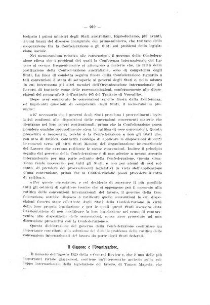 Informazioni sociali pubblicazione mensile curata dall'Ufficio corrispondente di Roma dell'Ufficio internazionale del lavoro, Ginevra