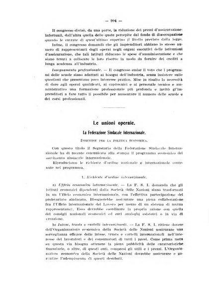 Informazioni sociali pubblicazione mensile curata dall'Ufficio corrispondente di Roma dell'Ufficio internazionale del lavoro, Ginevra