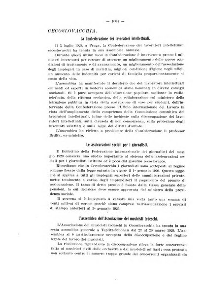 Informazioni sociali pubblicazione mensile curata dall'Ufficio corrispondente di Roma dell'Ufficio internazionale del lavoro, Ginevra