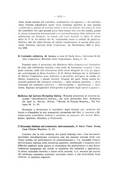 Informazioni sociali pubblicazione mensile curata dall'Ufficio corrispondente di Roma dell'Ufficio internazionale del lavoro, Ginevra