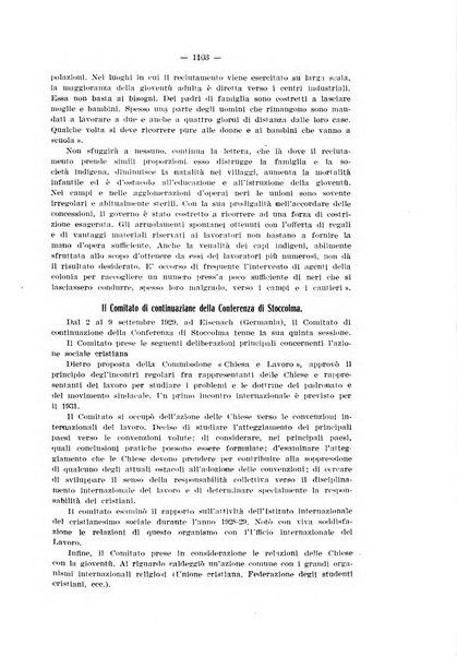 Informazioni sociali pubblicazione mensile curata dall'Ufficio corrispondente di Roma dell'Ufficio internazionale del lavoro, Ginevra