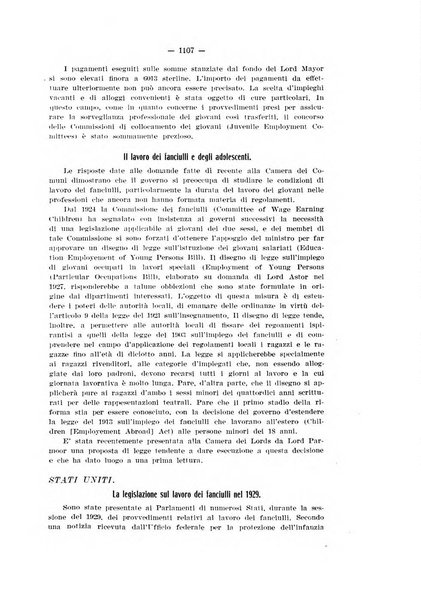 Informazioni sociali pubblicazione mensile curata dall'Ufficio corrispondente di Roma dell'Ufficio internazionale del lavoro, Ginevra