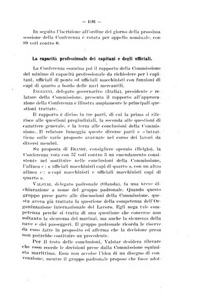 Informazioni sociali pubblicazione mensile curata dall'Ufficio corrispondente di Roma dell'Ufficio internazionale del lavoro, Ginevra