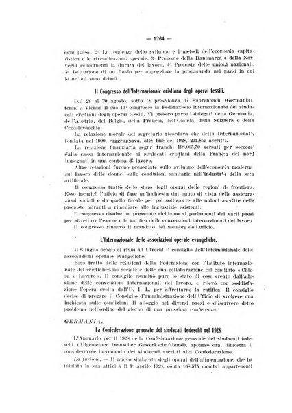 Informazioni sociali pubblicazione mensile curata dall'Ufficio corrispondente di Roma dell'Ufficio internazionale del lavoro, Ginevra