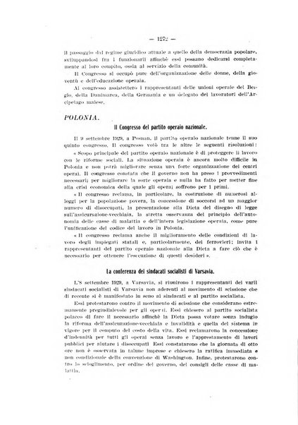 Informazioni sociali pubblicazione mensile curata dall'Ufficio corrispondente di Roma dell'Ufficio internazionale del lavoro, Ginevra