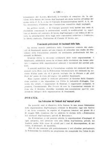 Informazioni sociali pubblicazione mensile curata dall'Ufficio corrispondente di Roma dell'Ufficio internazionale del lavoro, Ginevra