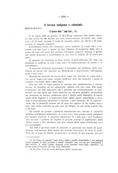 Informazioni sociali pubblicazione mensile curata dall'Ufficio corrispondente di Roma dell'Ufficio internazionale del lavoro, Ginevra